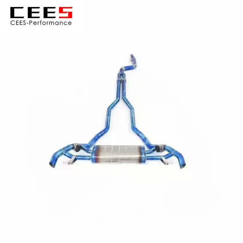 CEES Catback Exhaust for BMW X7 B58 3.0T G07 2019-2022 Exhaust Pipe Muffler Titanium Alloy Exhaust Valve Control Auto Parts