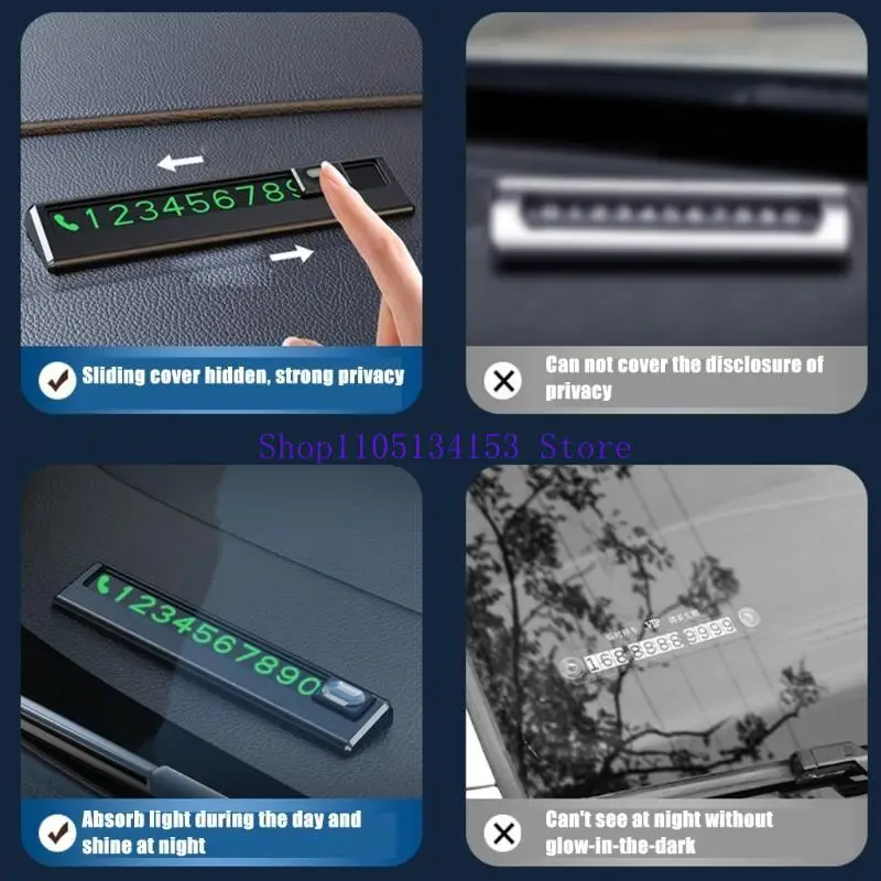 HG89 رقم هاتف لوحة لوحة دائرة DRIVORDING Auto Mobile STIP