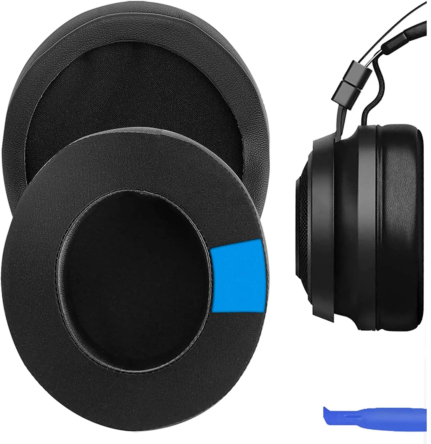 Cooling Gel-Infused Earpad for Razer Nari Ultimate, Nari Essential, Kraken Tournament Edition Ear Pad Cooling-Gel Ear Cushion