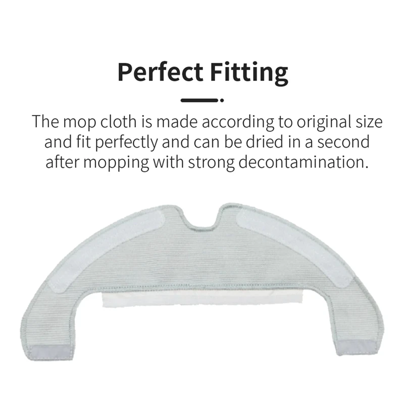 ผ้าถูพื้นสำหรับ D10s dreame บวกหุ่นยนต์ดูดฝุ่นเปลี่ยนได้ซักได้