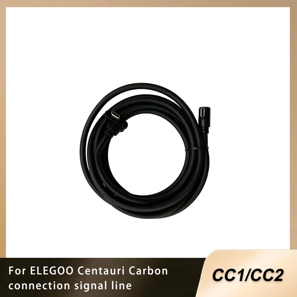 For ELEGOO 3D Printer Parts Centauri Carbon Type-C Extruder Communication Cable For CC1/CC2 Connection 4PIN-MX3.0 Signal Line