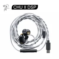 Auriculares MOONDROP CHU II DSP TYPE-C Controlador dinámico de alto rendimiento USB-C Monitores intrauditivos Auriculares