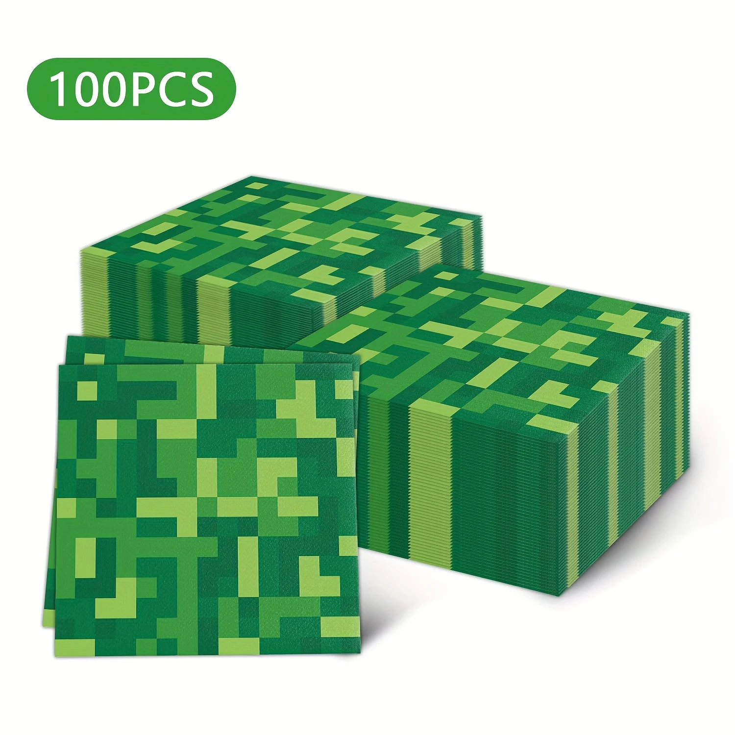 20pcs Pixel Miner Style Birthd - Gaming Accessories For Room review and price