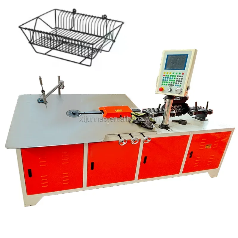 Automatic wire bender machine 2d cnc bending machine metal wire bending diy bend wire twisting and forming machines