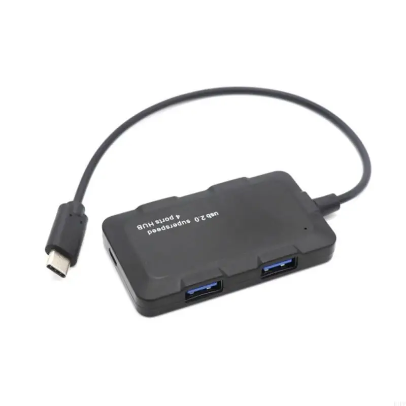 E1PF High Quality High Speed USB ​​Hub Adapter USB Splitter USB 2.0 Expansion 4 Port