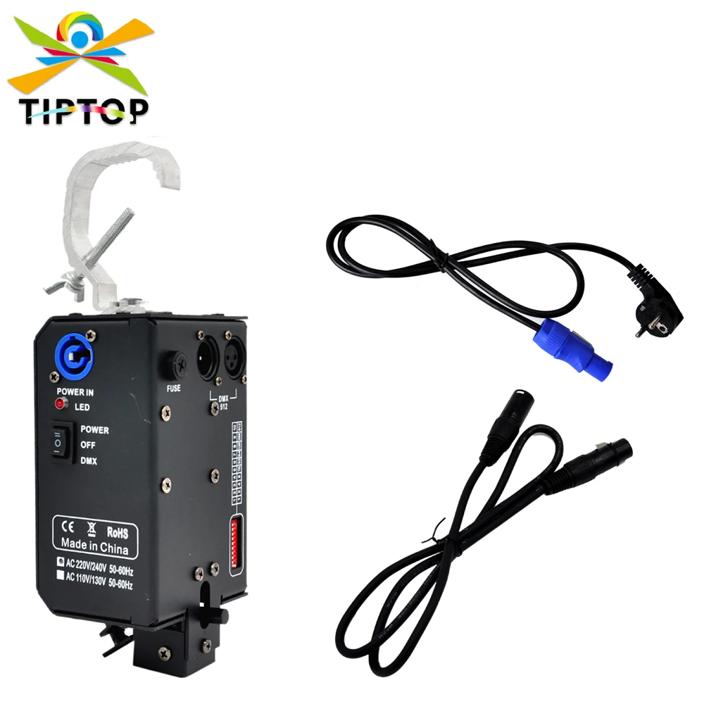 tiptop cortina power drop machine fonte de alimentacao canal bear 35kg solenoid lock 100w powerdrop 100v220v dmx512 01