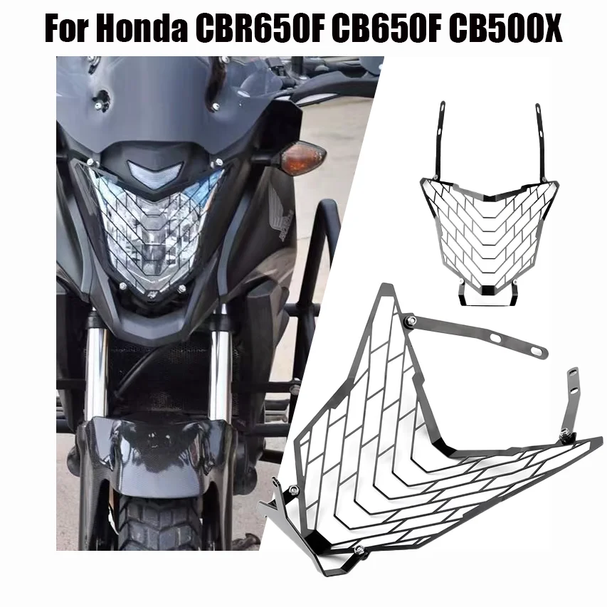 Suitable for Honda CBR650F CB650F CB500X headlight protection network headlight protection frame