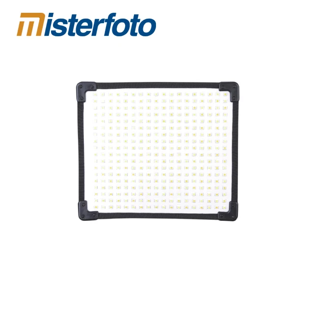 Led light panel mat,lightweight flexible foldable  6500k dimmable photography light panel on fabric with hand grip and dimmer