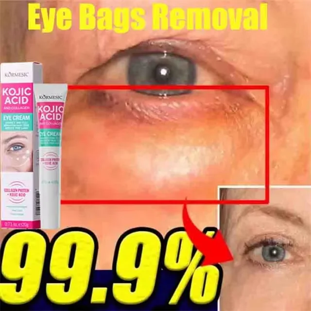 

Instant Eye Bag Removal Cream Collagen Anti-Wrinkle Firming Skin Fade Fine Lines Anti Dark Circle Puffiness Brighten Eye Care