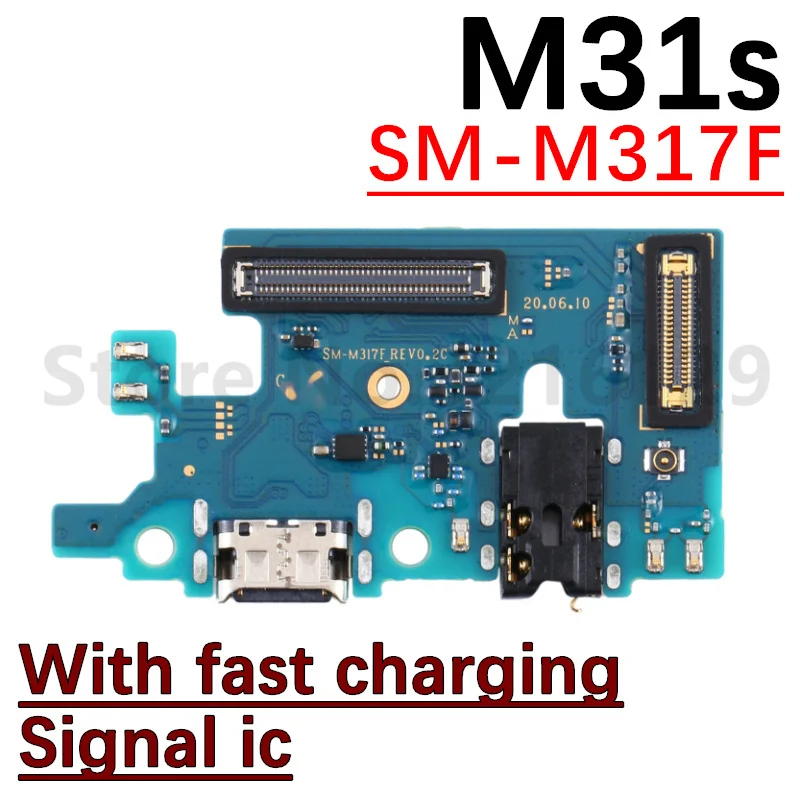 USB Charger Connector Charging Port Board For Samsung Galaxy M51 M515F M31s M317F M31 M315F M21S M21 M11 Motherboard Flex Cable