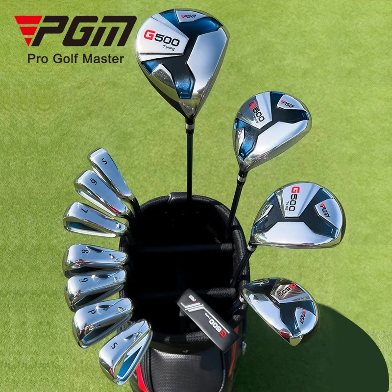 PGM MTG075 Custom Right Handed Beginner Golf Clubs Complete Set 12pcs Full Set Golf Club for Men
