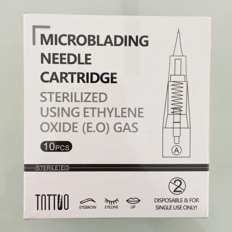 Cartouche de microblading de haute qualité pour les sourcils, machine à tatouer en continu, fournitures de tatouage, illac chicken