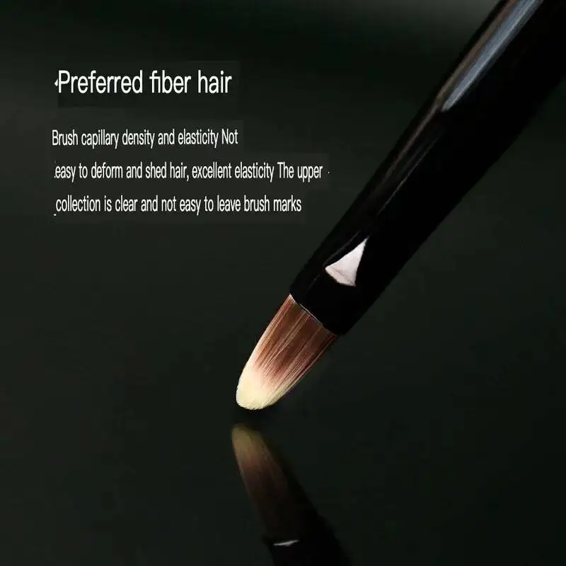 

Антивозрастная кисть M26 с двойным наконечником, плоской формой и губчатой головкой, кисть для безупречного нанесения консилера, мягкая кисть для макияжа