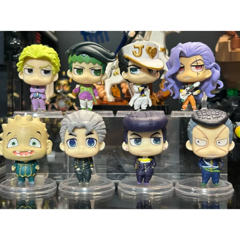 Figuras Mini de la Serie Jojo's Bizarre Adventure de Bandai, Onda 3 y 4, Jotaro Kujo, Yoshikage Kira, Rohan Kishibe, Akira Otoishi, Modelo Coleccionable