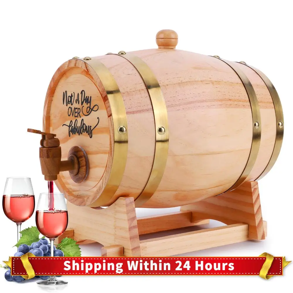 

3л гравированная бочка для виски с подставкой и патрубкой, винная бочка, диспенсер для виски для виски, бурбона, коктейлей, рома