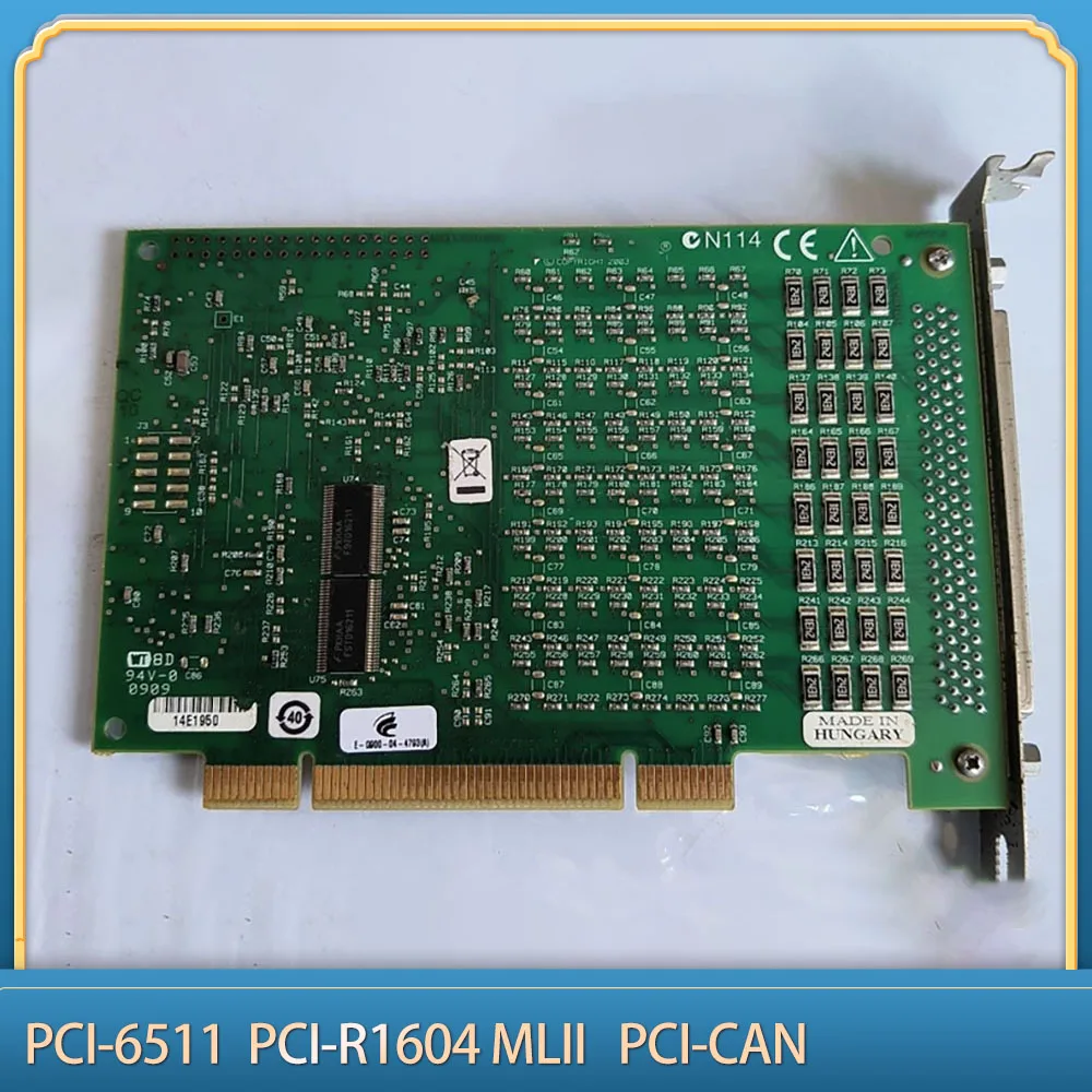 Tarjeta de control de movimiento PCI-6511 PCI-R1604 MLII PCI-CAN
