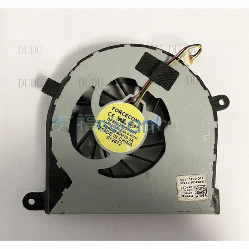 D para DELL Inspiron 17R N7110 3750 064c85 nuevo ventilador de refrigeración de CPU 064c85 DFS552005MB0T