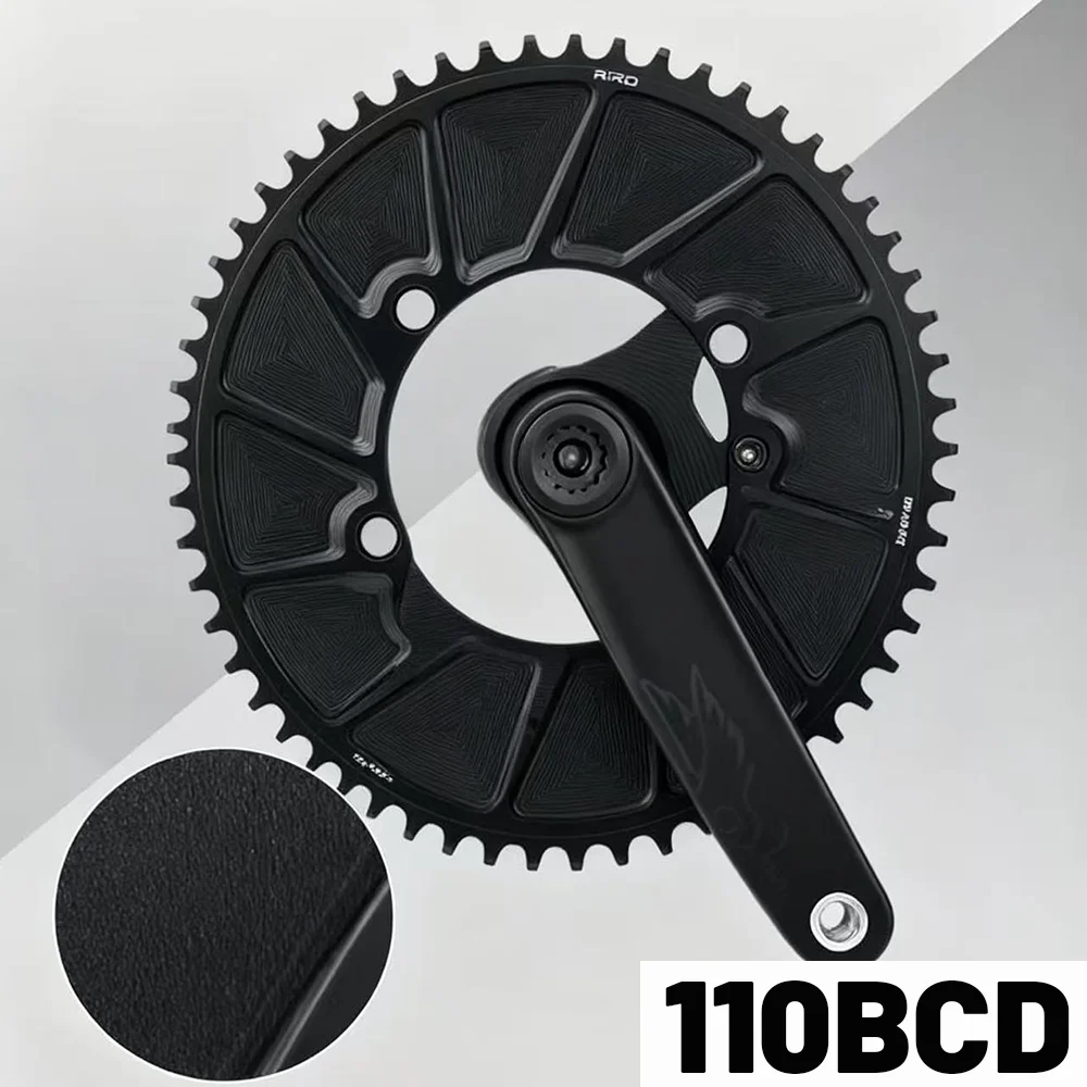 

Bcd 110 4 Screws Chainring 1x Crown 110bcd 46 48 50 52 54 56 58 Tooth Chainring Aero For Shimano R7000 R8000 R9100 Folding Bike