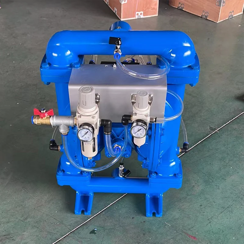 Hot-selling high-quality SBD-40FM stainless steel pneumatic diaphragm pump dry powder transfer   