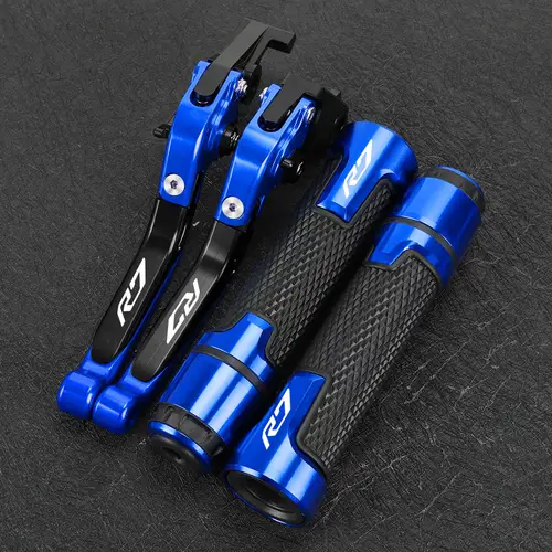 Motorcycle Accessories For YAMAHA R7 2021 2022 2023 2024 YZF R 7 YZFR7 Brake Clutch Levers Handlebar Grip Handles bar Hand Grips - Image 3