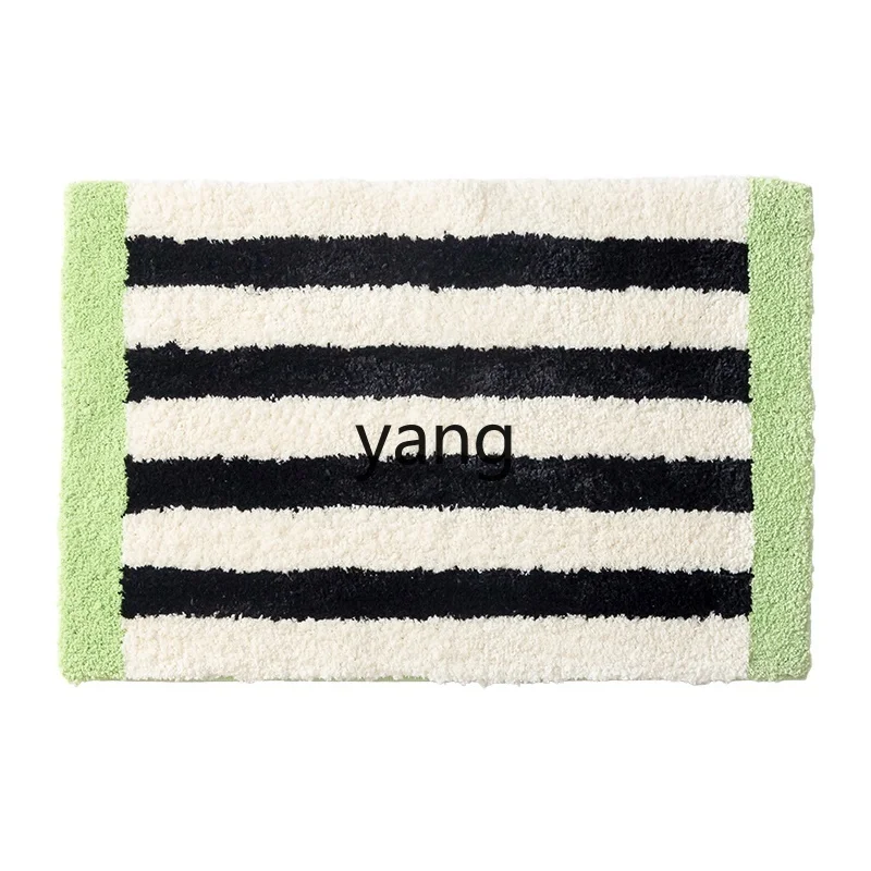 

Yjq Machine Washable Dopamine Carpet Door Bathroom Entrance Water-Absorbing Quick-Drying Mat Home Skid Resistance Blanket