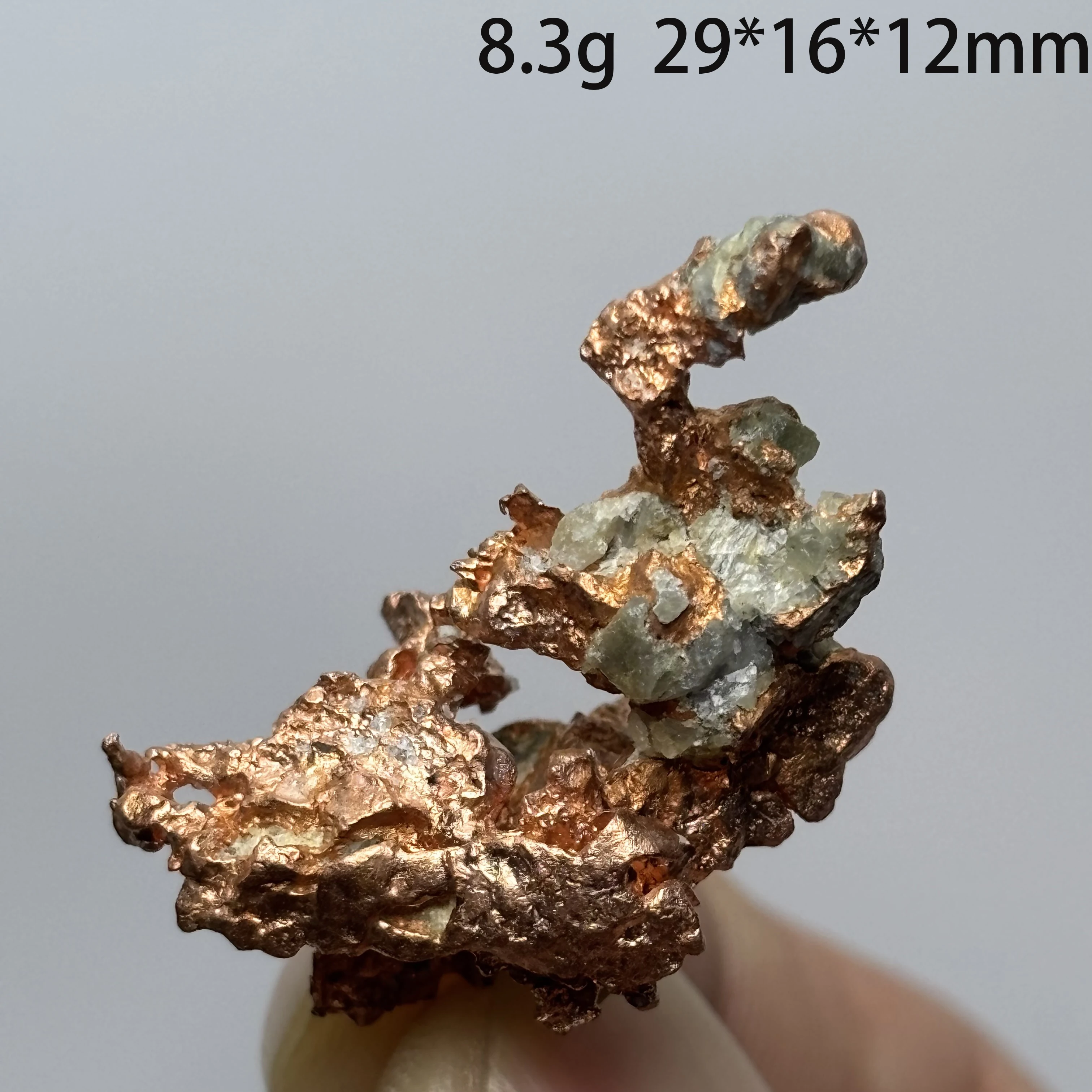 100% natural copper, Jiangxi copper mine specimen, rock gemstone, energy healing, collection, home decoration A1-1-2