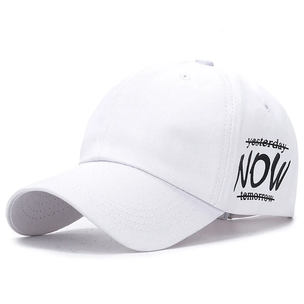 Baseball Cap Man Woman Simple Cartoon Embroidery Hats Korean Fashion Cotton Letter Snapback Couple Caps Outdoor Sports Sun Hats