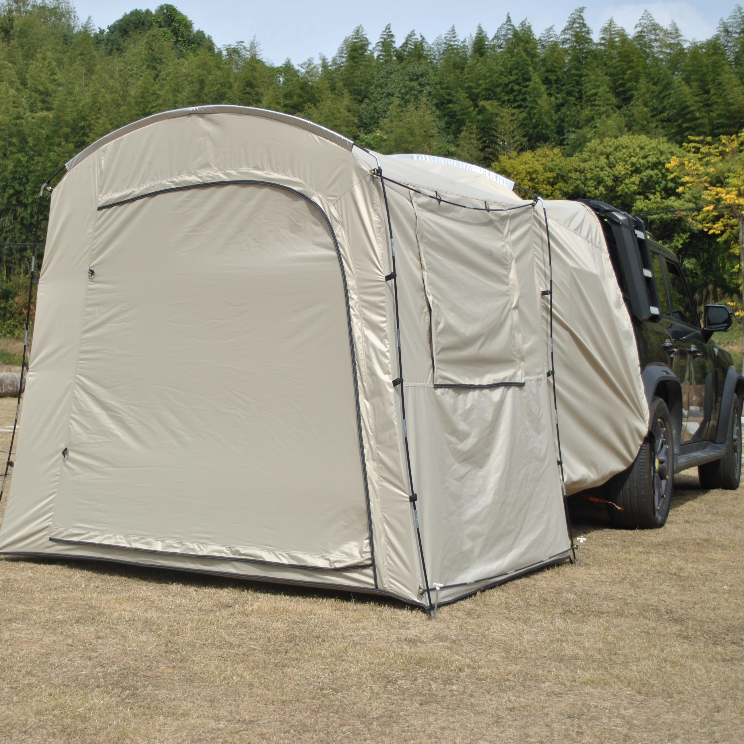 Tenda para SUV com varanda e t - Outdoor Camping Van Tent avaliação e preço