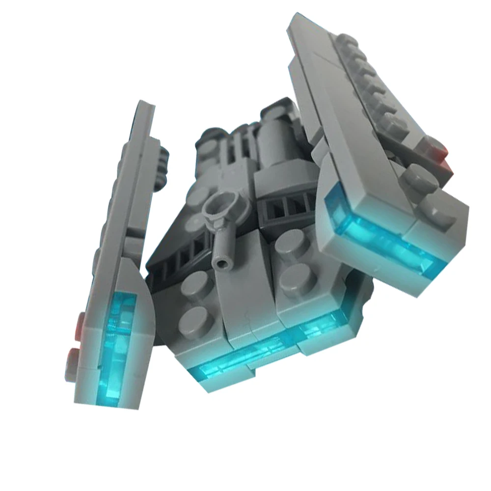 Gobricks MOC Space Movies The Fondor Fighters Building Block set universo astronave educazione fai da te giocattoli in mattoni per regalo per bambini