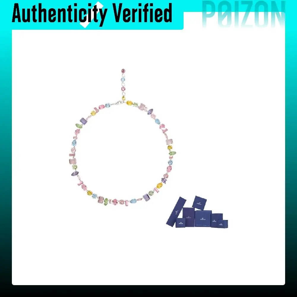 Swarovski Gema Faux Crystal Necklaces Women's Multicolor 5656397