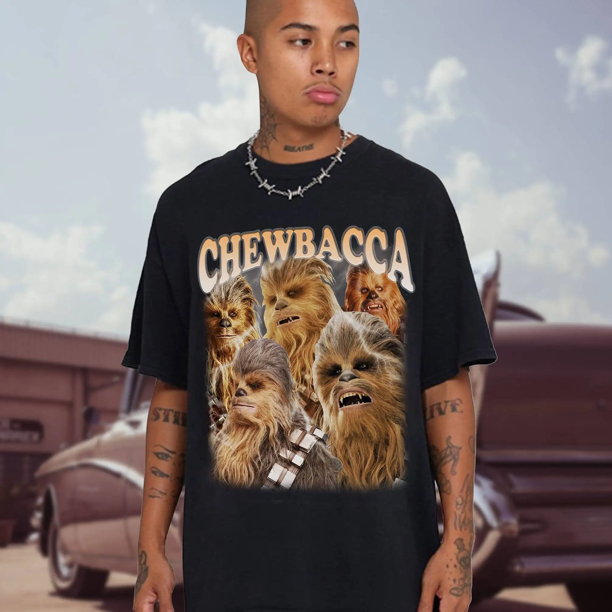 Chewbacca T Shirt Vintage Bootleg