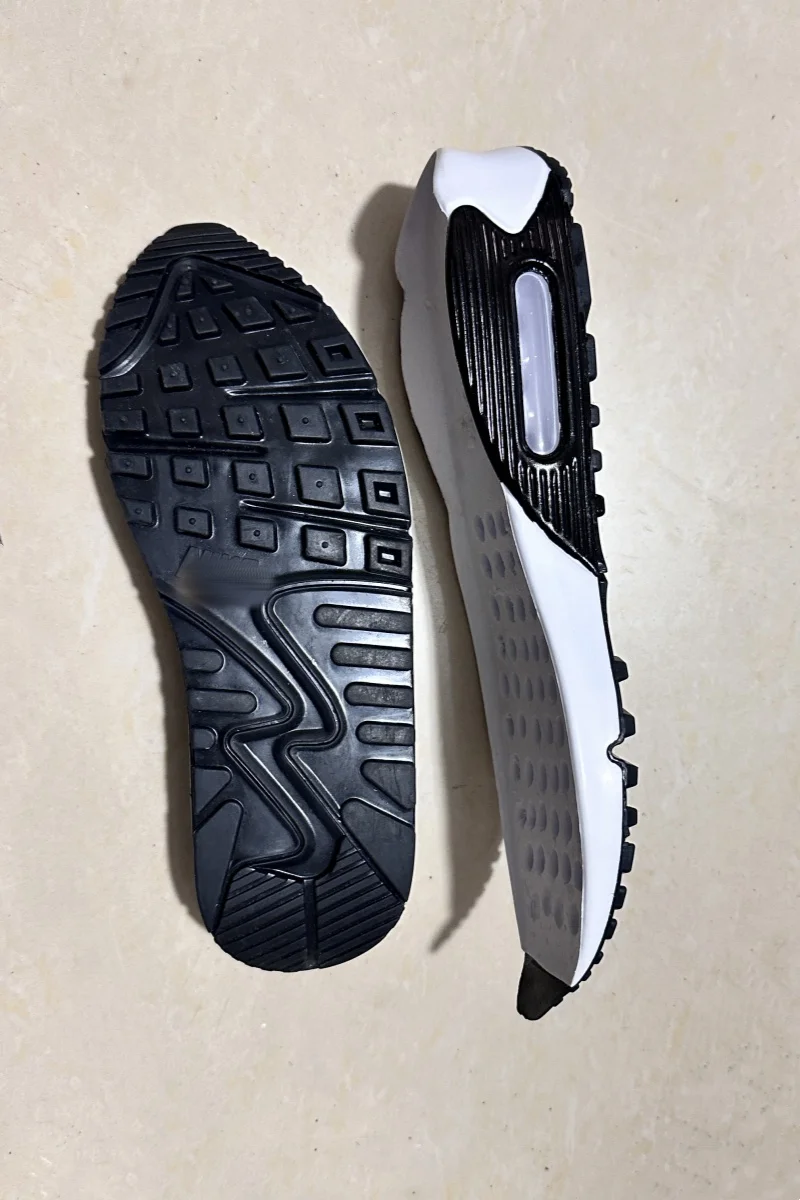 Black White Shoe Sole MAX90 Sports Shoe Repairing Shoe Sole Comfortable Insole Material for Extended Wear