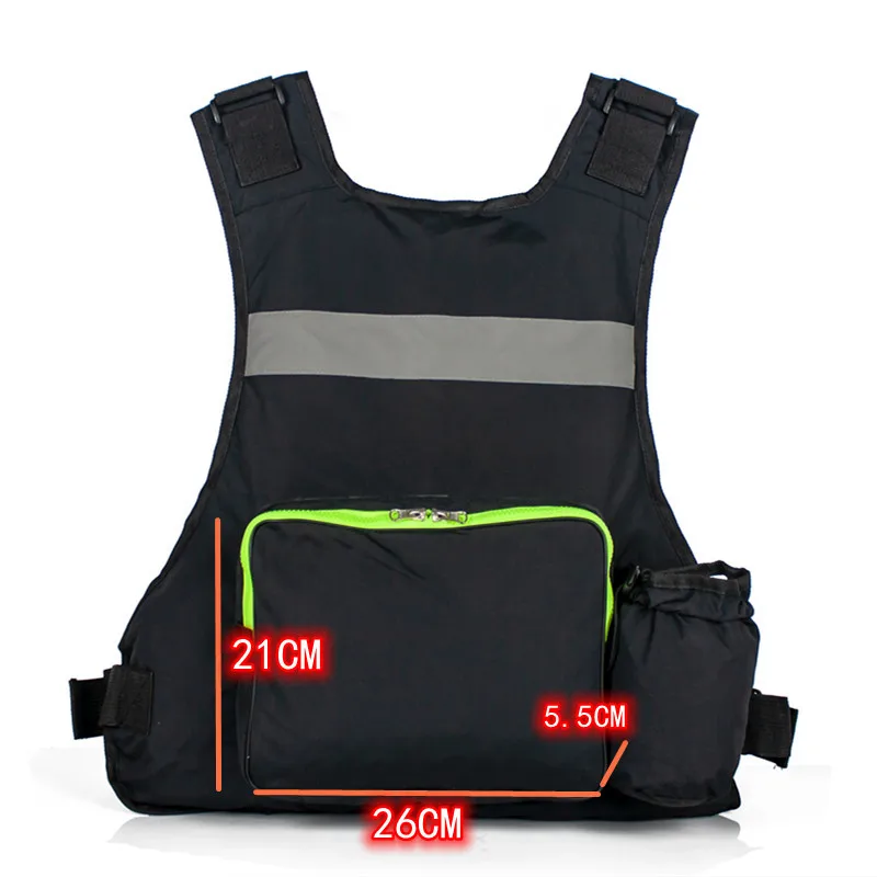 Men Professional Life Jacket Buoyancy Suit Portable Fishing Vests Multi-Pockets Waterproof Sea Fishing Adjustable Vest 2022 New image 5