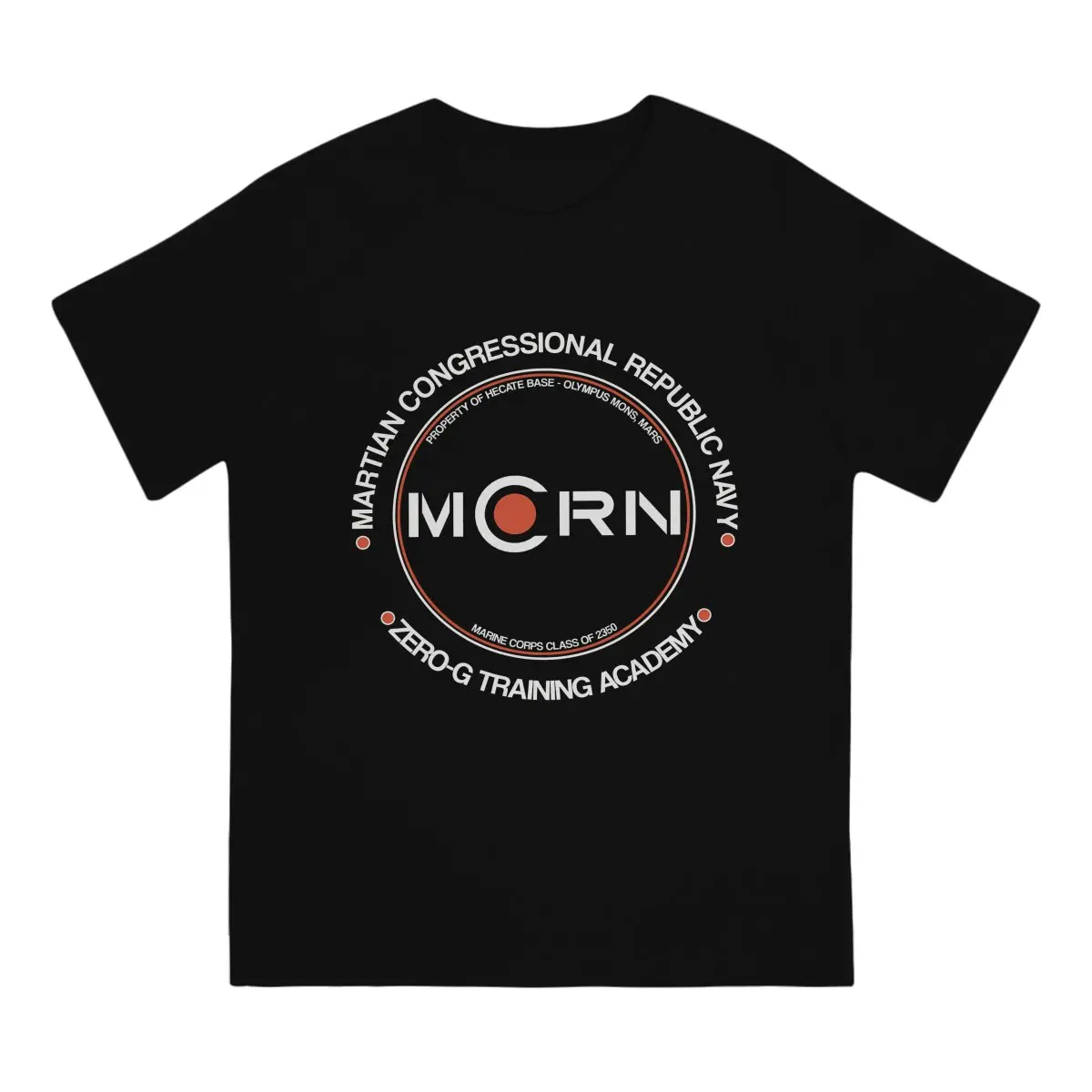 The Expanse MCRN Mars Marine Zero T Shirt Harajuku Gothic Men's Tshirt Polyester Short Sleeve