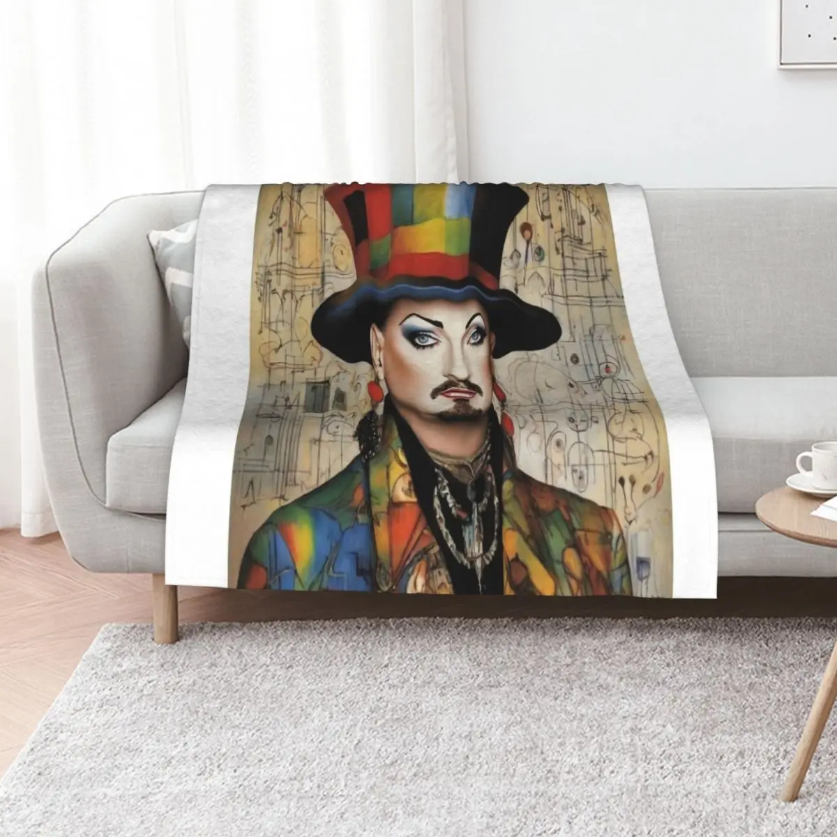 

Boy George: The Art of Unique Musical Expression Throw Blanket decorative Sofa Quilt Soft Big Beautifuls Blankets
