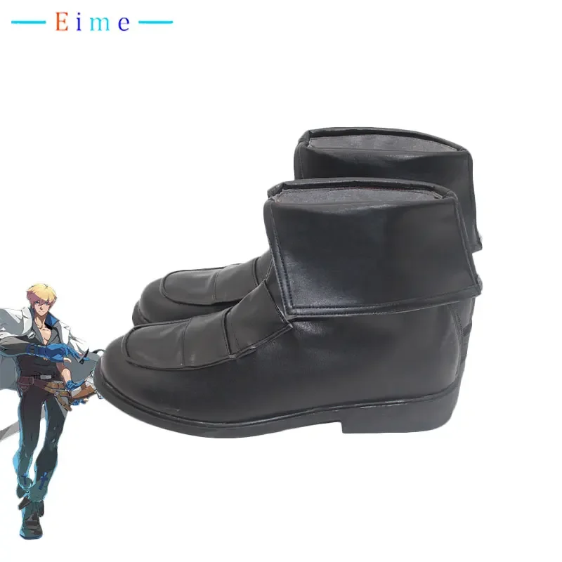 Ky Kiske Cosplay Schoenen PU Lederen Schoenen Halloween Carnaval Laarzen Cosplay Prop Op maat gemaakt