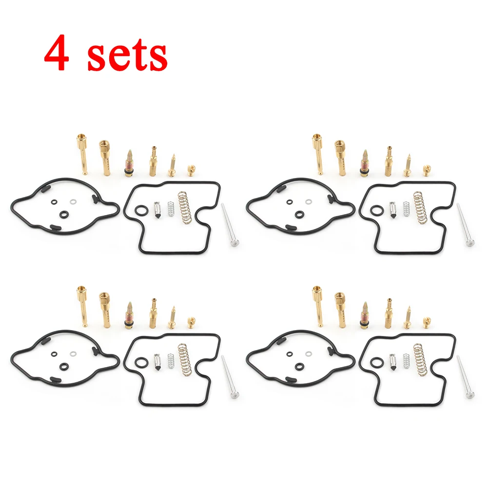 Carburetor Carb Rebuild Kits 4Sets for Honda CBR 600 F2 CBR600 1991 1992 1993 1994 CBR600F2