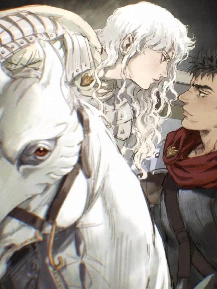 ملصقات أنيمي Berserk فريدة من نوعها تتميز بملصقات جدارية فنية بديلة Guts Griffith للمقهى المنزلي أو ديكور البار
