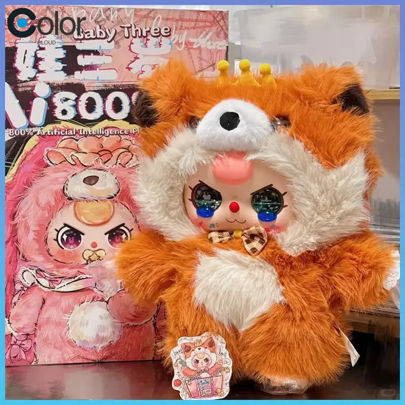 

Baby Three Ai800% Big Doll Blind Box Intelligent Toy Dialogue Plush Doll Cute Storytelling Figure Doll Kids Pendant Xmas Gifts
