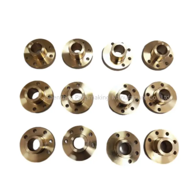 Изготовленные на заказ латунные детали с ЧПУ — высокоточные точеные компоненты