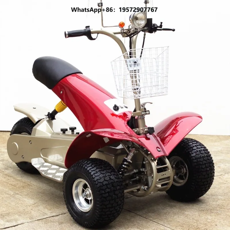 Single Seat 1000w Adult Golf Buggy 3 Wheels Golf Cruiser