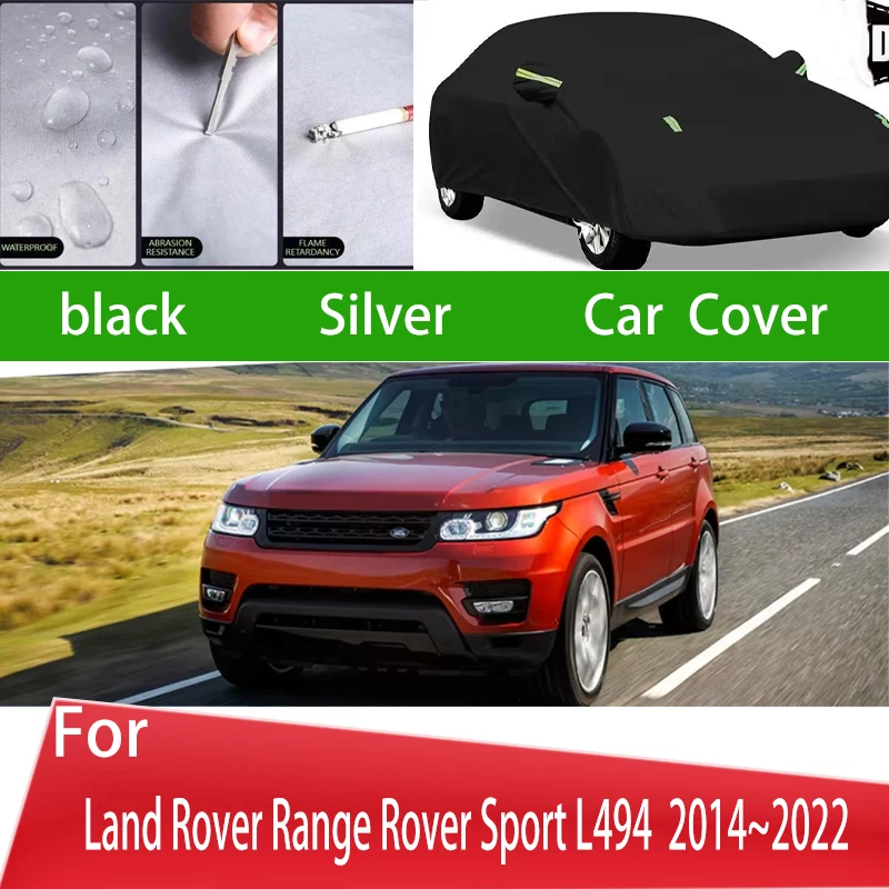 

For Land Rover Range Rover Sport L494 2014~2022 Outdoor Protection Full Car Covers Snow Cover Sunshade Waterproof Dustproof