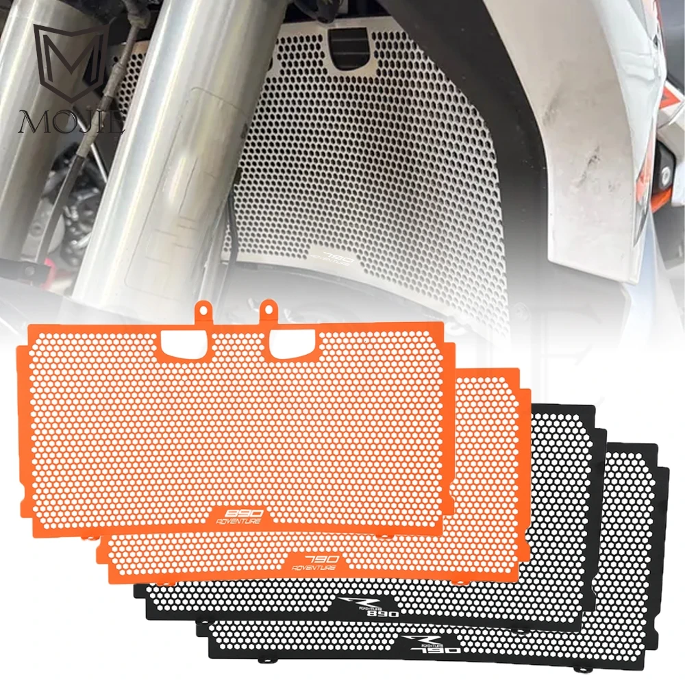 

790 890 ADV Motorcycle Radiator Grille Guard Cover Protector For 890 Adventure / R /R Rally 790 Adventure R /S / Rally 2019-2026