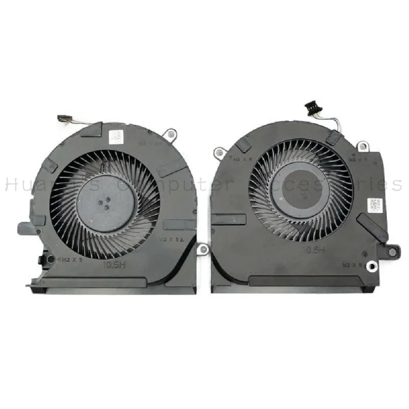 SS+New CPU+GPU Cooling Fan PN:M04215-001 M04216-001 (12V Version) For HP OMEN 15-EK Laptop