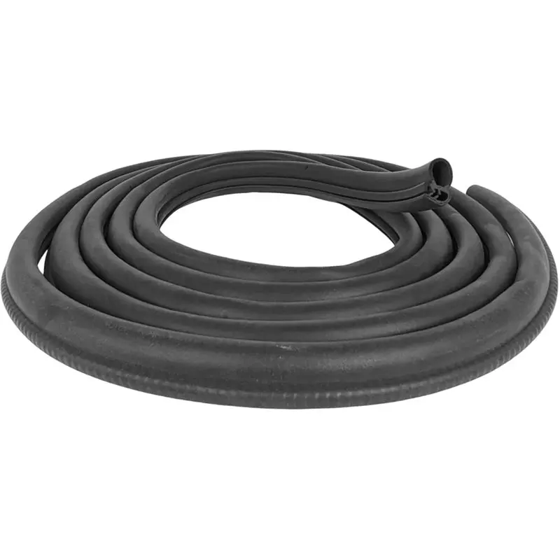 A60E-Waterproof Sealing Strip 1864044000 Driver' S Door Seal Weatherstrip 18-64044-000 For Freightliner Black Rubber