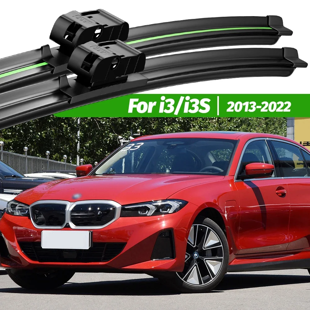 

For BMW i3 i3S 2013-2022 2pcs Front Windshield Wiper Blades 2014 2015 2016 2018 2019 2020 2021 Windscreen Window Accessories