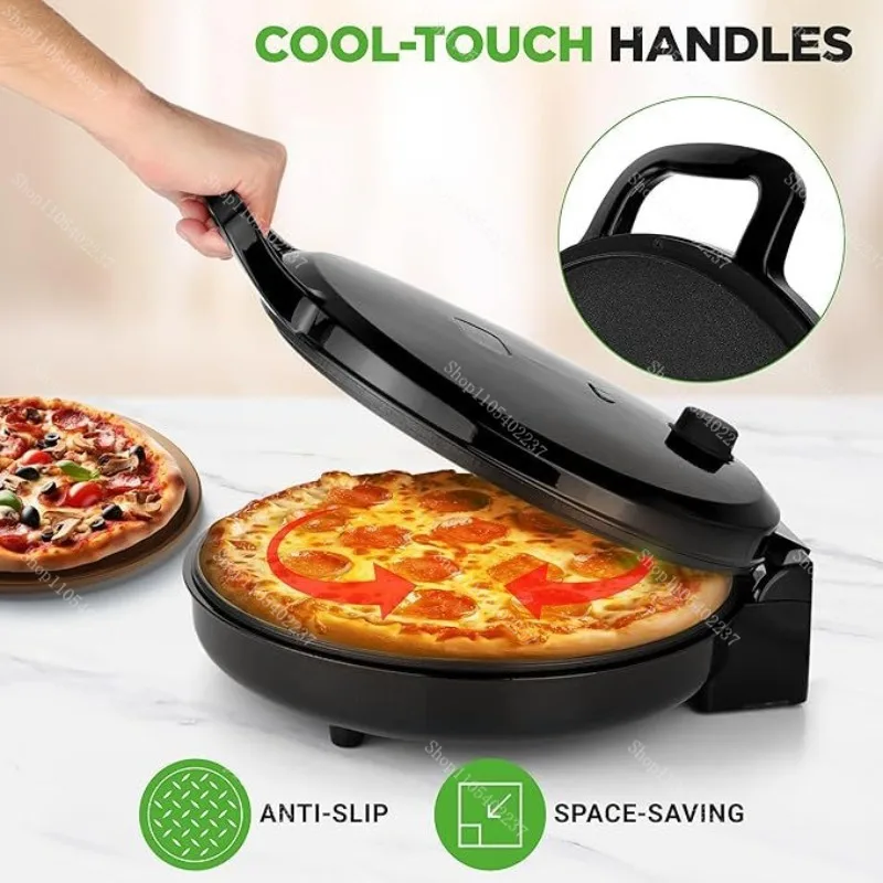Multifunctional Electric Baking Pan, Pizza & Crepe Maker, Household Pancake Griddle for Kitchen Cooking