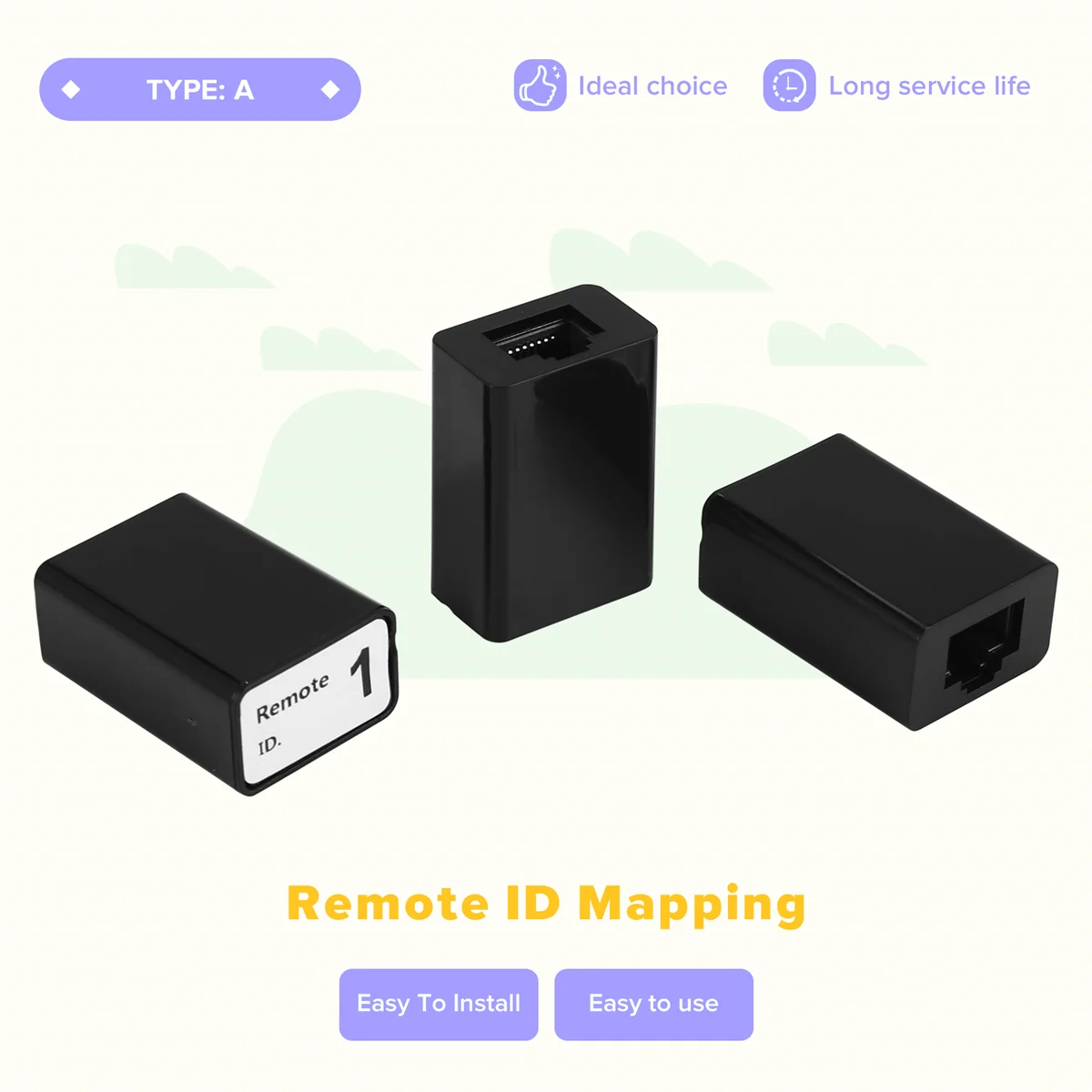 HEIßER ET618 Netzwerk Kabel Tester mit LCD Display Analogen Digitale Suche POE Test Kabel Wiremap Tester ID Mapping Tool (A)