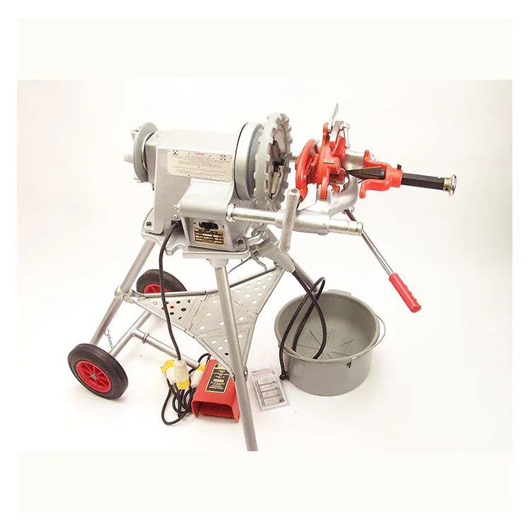 SUNTECHMACH Good Universal High Efficiency 1500W Electric Pipe Threading Machine Heavy Duty Pipe Threader