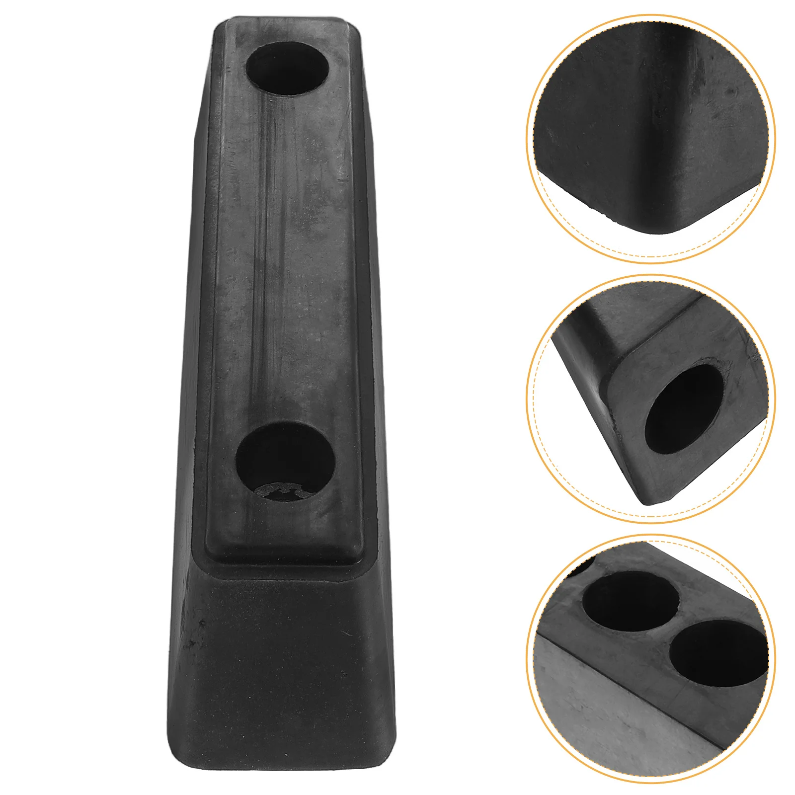 

Rubber Truck Rear Bumper Block High Elasticity Impact Absorbing Guard Large Truck Stopper Trailer Dock Protection